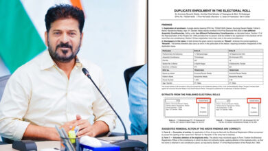 Fresh Political Debate Erupts Over Claims Regarding Chief Minister Revanth Reddy's Voter Registration