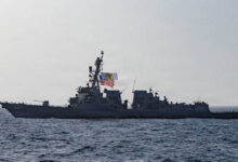 US military fires on oil tanker attempting to 'violate' Iran ports blockade