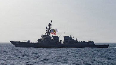 US military fires on oil tanker attempting to 'violate' Iran ports blockade
