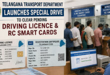Telangana Transport Department Launches Special Drive to Clear Pending Driving Licence and RC Smart Cards