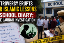 Controversy Erupts Over Islamic Lessons in School Diary; Police Launch Investigation