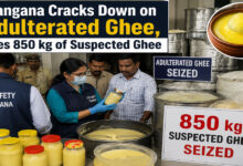 Telangana Cracks Down on Adulterated Ghee, Seizes 850 kg of Suspected Ghee