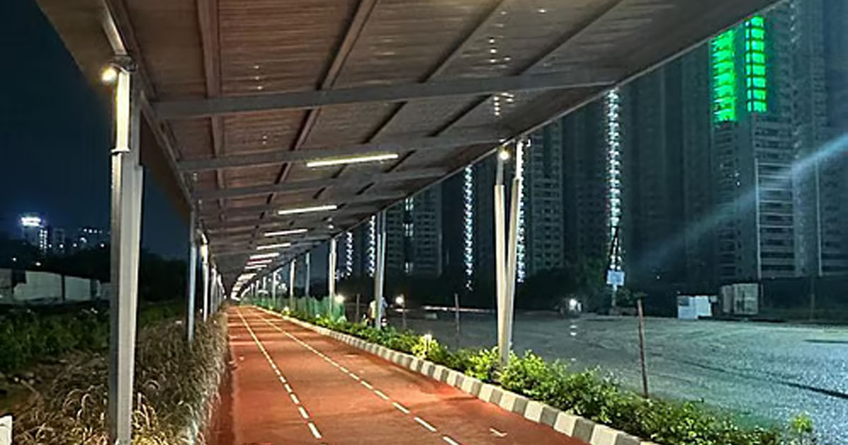 Electric Cables Stolen from Hyderabad Cycle Track; Streetlights Out for 10 Days