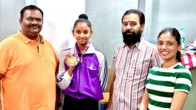 Hyderabad Gymnast Anjana Gunukula Wins Gold at International Rhythmic Gymnastics Competition in France