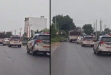 Goons Steal RTC Bus from Kothagudem Bus Stand, Hit Several Vehicles While Fleeing