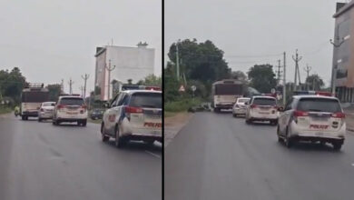 Goons Steal RTC Bus from Kothagudem Bus Stand, Hit Several Vehicles While Fleeing