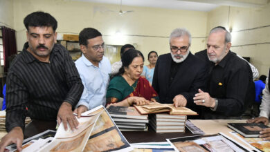 Iranian Consul General Visits Telangana State Archives, Appreciates Efforts to Preserve India-Iran Common Cultural Heritage