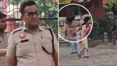 Video of Police Officer Slapping Woman Protester Goes Viral, Officer Removed from Jantar Mantar
