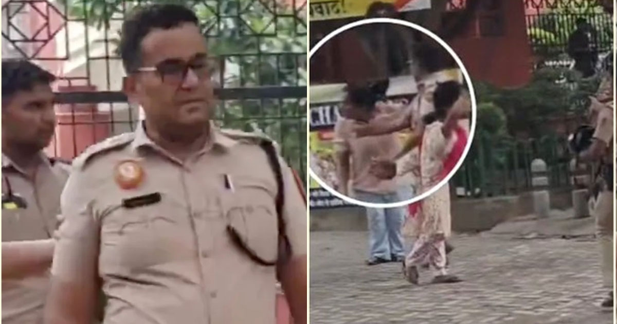Video of Police Officer Slapping Woman Protester Goes Viral, Officer Removed from Jantar Mantar