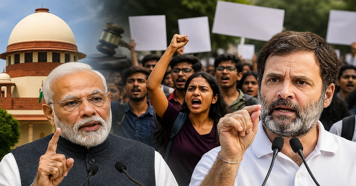 NEET Paper Leak Row: PM Modi Announces Fast-Track Courts, Rahul Gandhi Slams Government