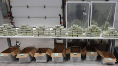 Canada busts major cross-border drug network, seizes nearly C$140 million worth of narcotics