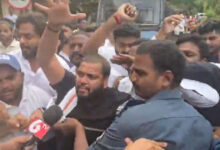 Hyderabad cops foil bid by Youth Congress to disrupt BRS protest
