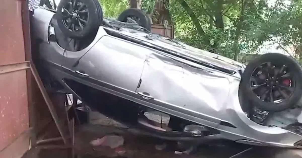 Youth dies as car skids and falls into open drain in Delhi's Vasant Kunj; residents complain of inaction by DDA