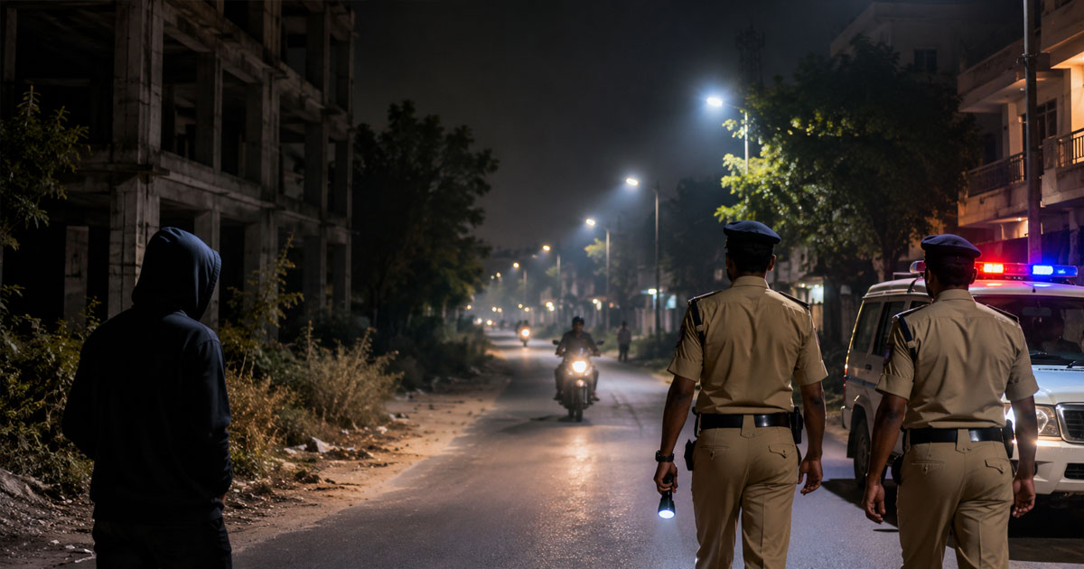 Fear Grips Uppal Bhagya at Night as Residents Demand Increased Police Patrolling