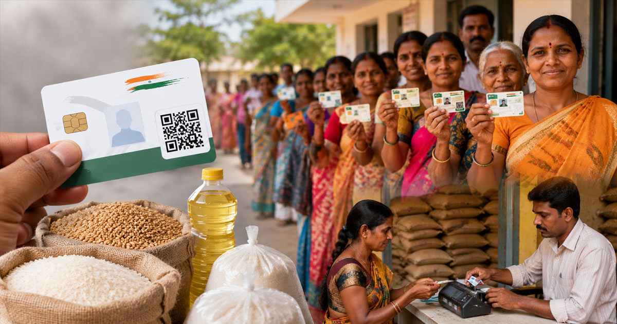Telangana to Begin Distribution of New Smart Ration Cards Soon, Over One Crore Families to Benefit