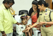 CP Sumati Fulfils Disabled Man’s Long-Cherished Dream of Becoming a Police Officer