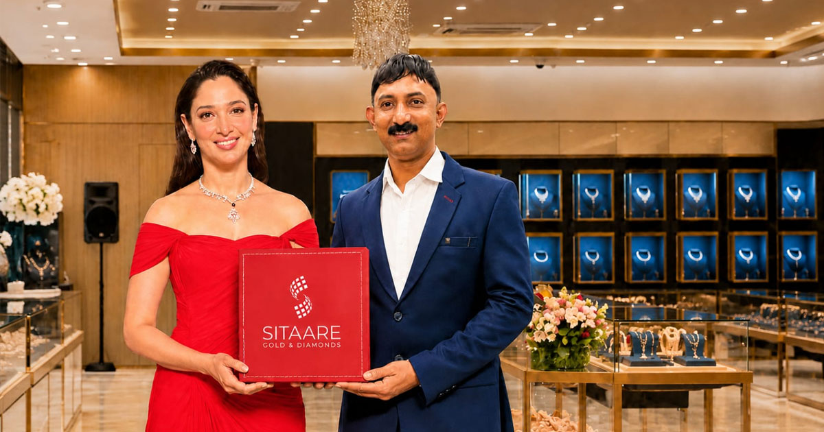 Tamannaah Bhatia Appointed Brand Ambassador for Sitaare Gold and Diamonds