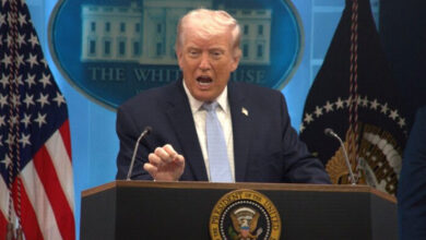 Trump resumes America 250 celebration after weather disruption
