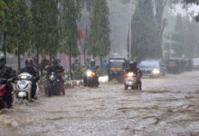 Heavy rainfall disrupts normal life in Mumbai; rail services hit, routes closed