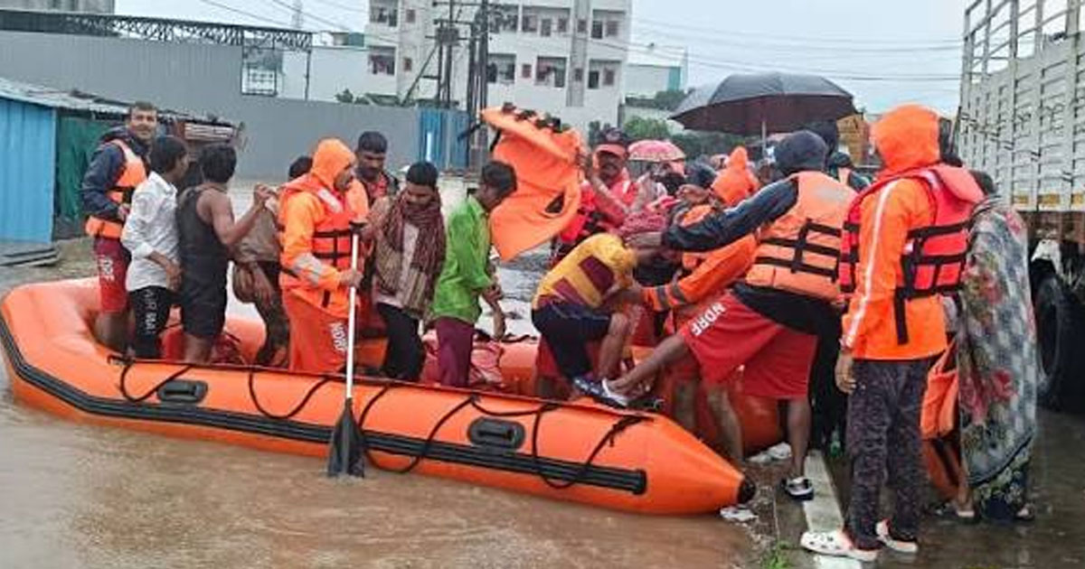NDRF intensifies rescue Ops as heavy rain wreaks havoc across Maharashtra; Navy on standby