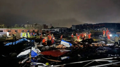 Eight dead after thunderstorms hit China's Hubei; several missing after landslide in Gansu