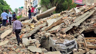 Three dead, one injured after building collapses in Delhi's Rohini amid heavy rain