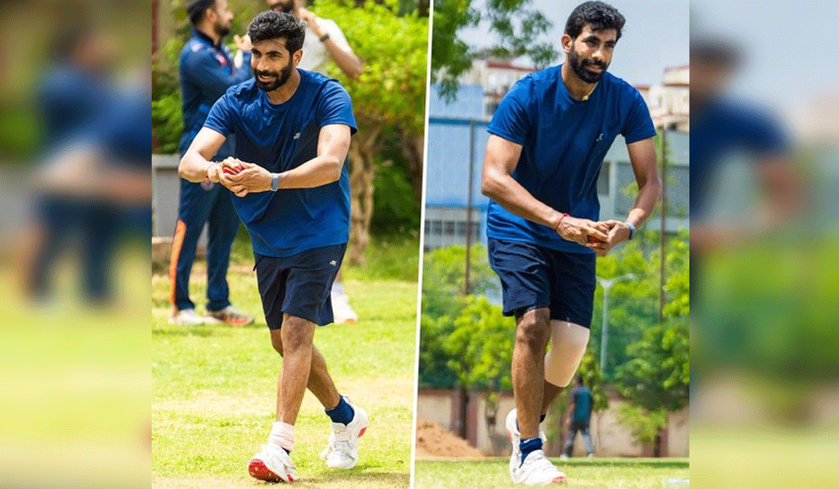 India pacer Jasprit Bumrah seen training with red ball ahead of gruelling schedule