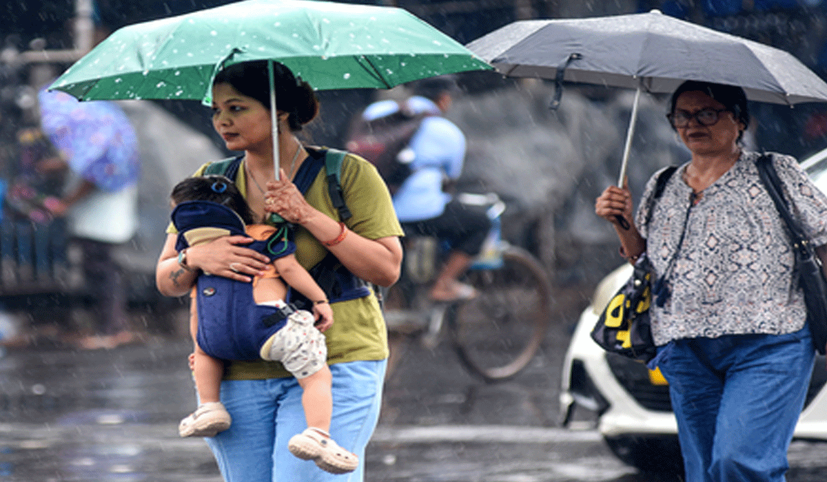Due to depression in Bay of Bengal, rain will continue in south Bengal including Kolkata for next two days