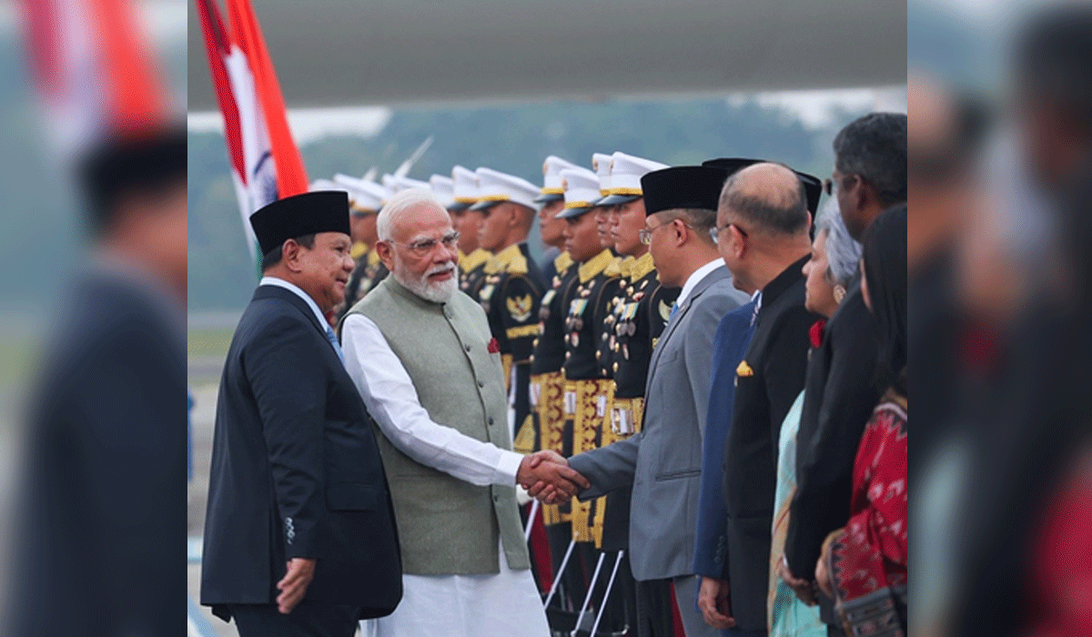 Deeply touched: PM Modi thanks Indonesian President Subianto for warm welcome at airport