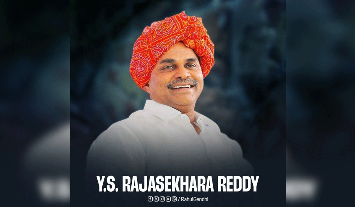 YS Rajasekhara Reddy's service to people will always be remembered: Rahul, Kharge pay tributes to former AP CM
