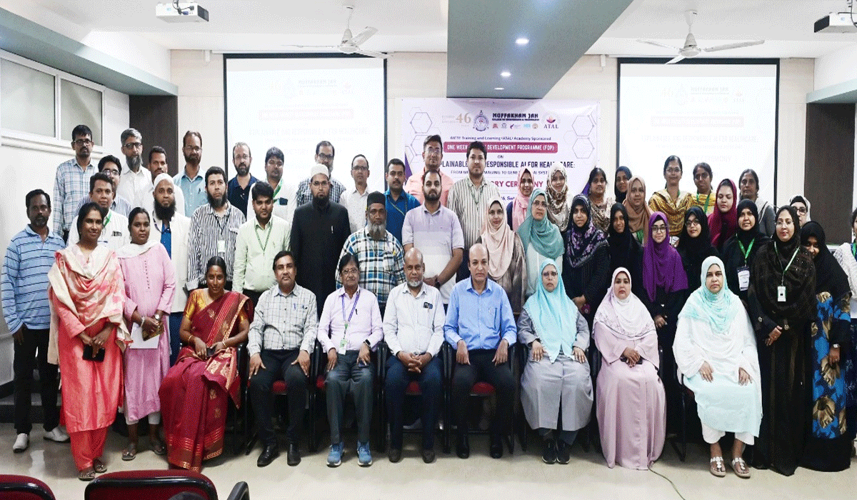 AICTE ATAL Academy Sponsored FDP on Explainable and Responsible AI for Healthcare Concludes at MJCET