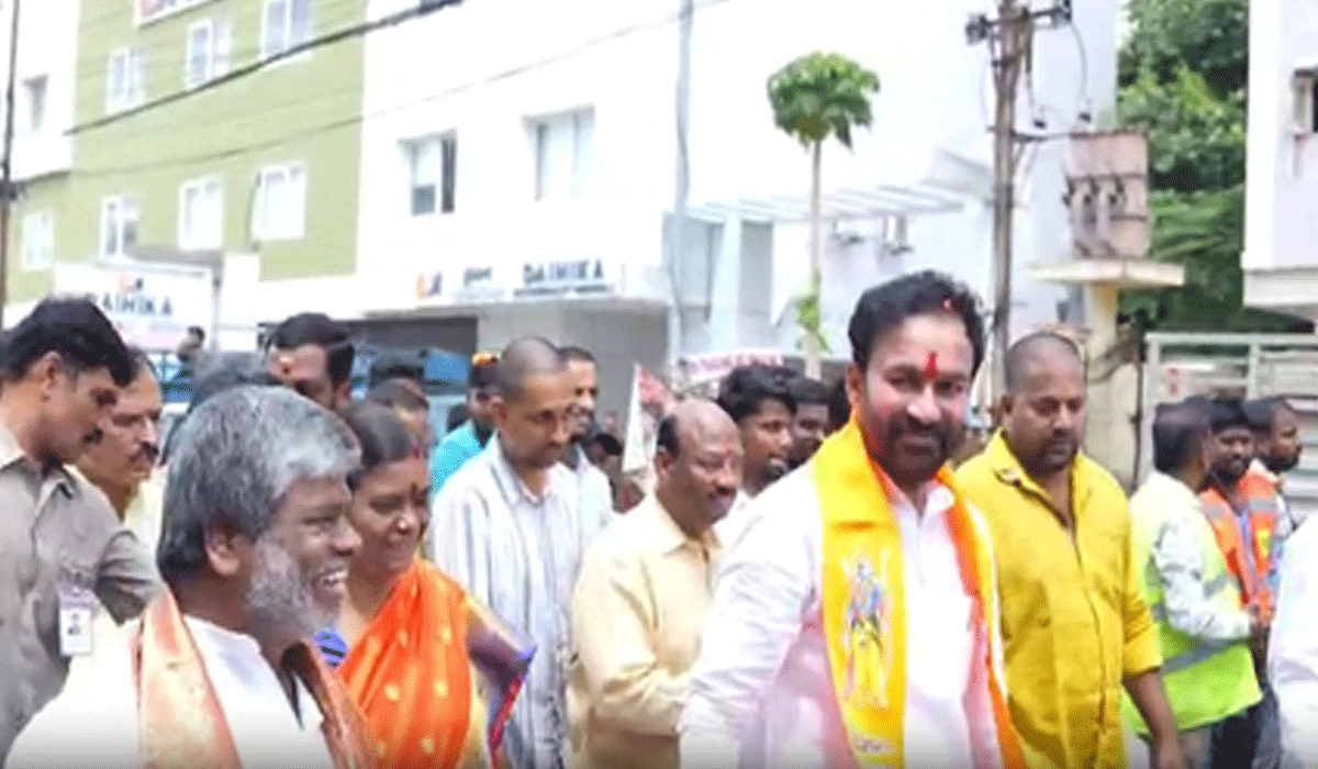 Telangana BJP leaders launch 'Singareni Bharosa Yatra'