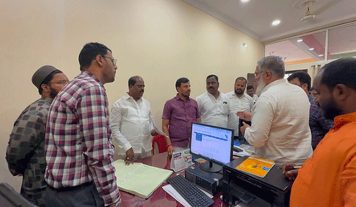 BJP protests over admission to Rohingyas; Hyderabad college files police complaint