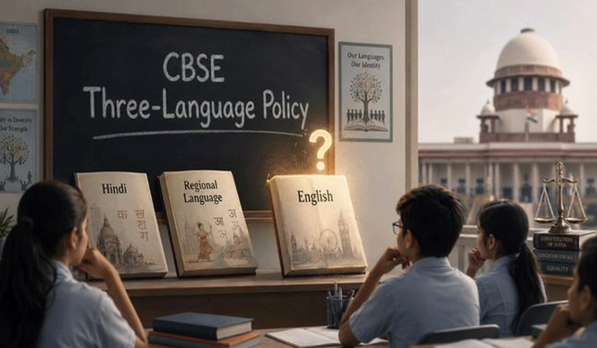 Supreme Court flags stress of introducing third language in Class 9, suggests CBSE to begin from Class 6
