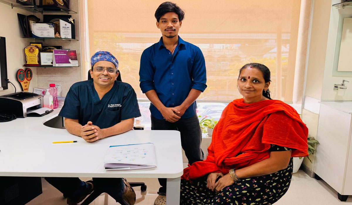 KIMS Hospitals kondapur team successfully performs complex surgery for a diifcult cancer after an 8 year wait.