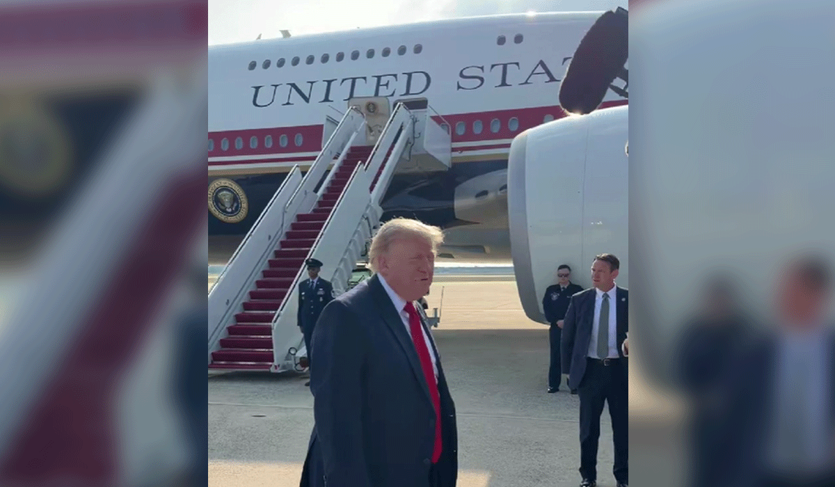 Trump's North Dakota trip marked first Air Force One flight in 37 years
