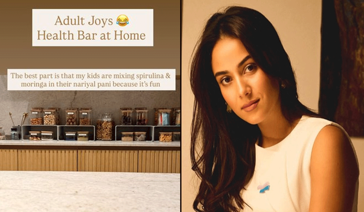 Mira Kapoor shares glimpse of her home 'health bar', reveals Misha and Zain are embracing healthy habits