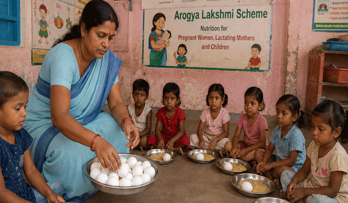 Egg Supply Halted at Telangana Anganwadi Centres Over Pending Bills