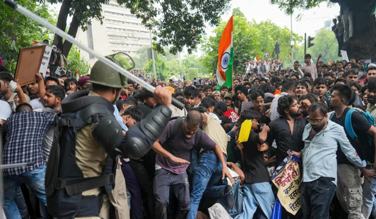 CJP continues to protest at Jantar Mantar a day after violence