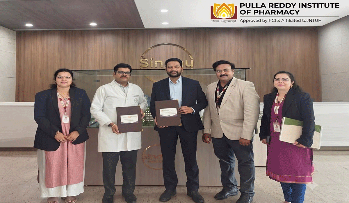 PRIP Hyderabad Strengthens Pharmacy Education with Sindhu Hospitals Partnership