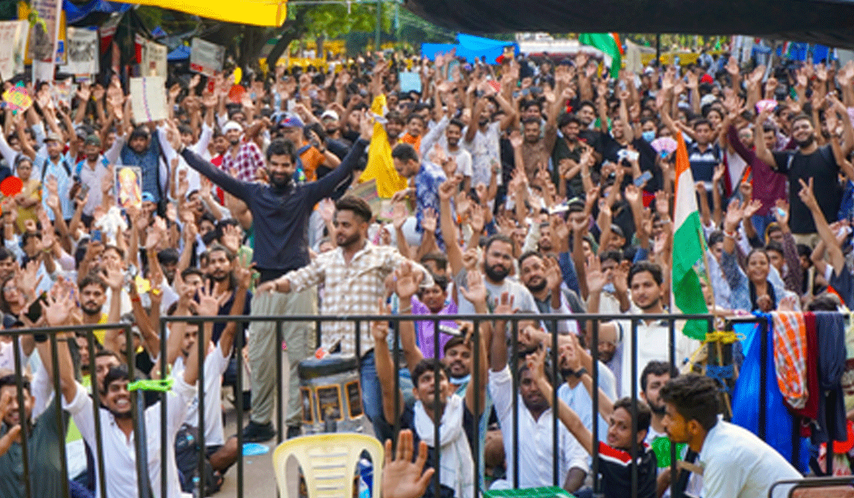 NEET stir row: Delhi Police debunks protester's 'death' rumours, urges public to verify before sharing posts