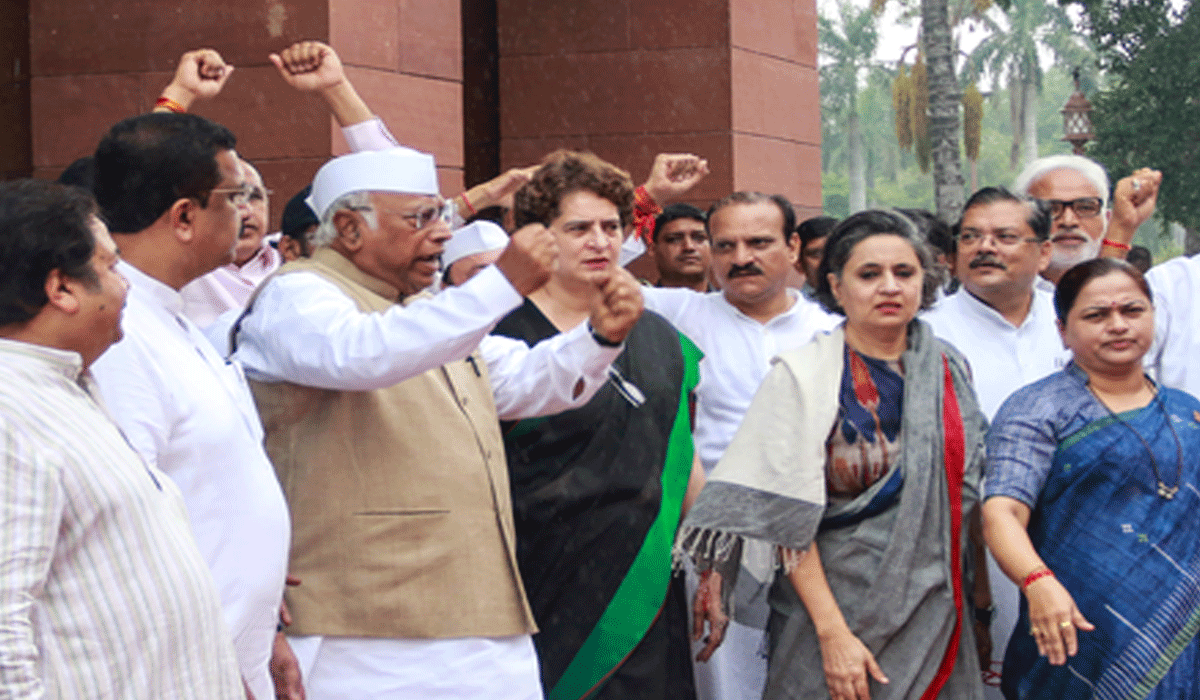Victory of India's youth, of families who lost their children and a united Opposition: Kharge on Pradhan's resignation