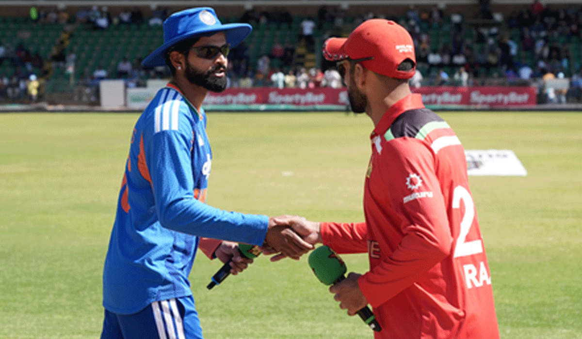 3rd T20I: Ashok, Shedge come in as India elect to bat first against Zimbabwe