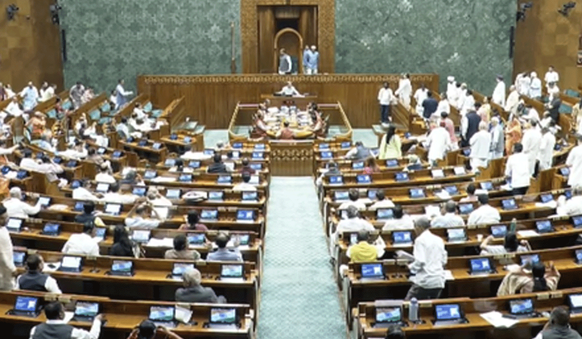 Lok Sabha adjourned till 2 PM amid Opposition ruckuses