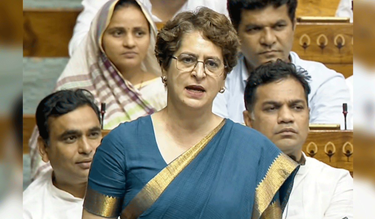 Nation wants answers on who approved use of pellet guns on protesters: Priyanka Gandhi