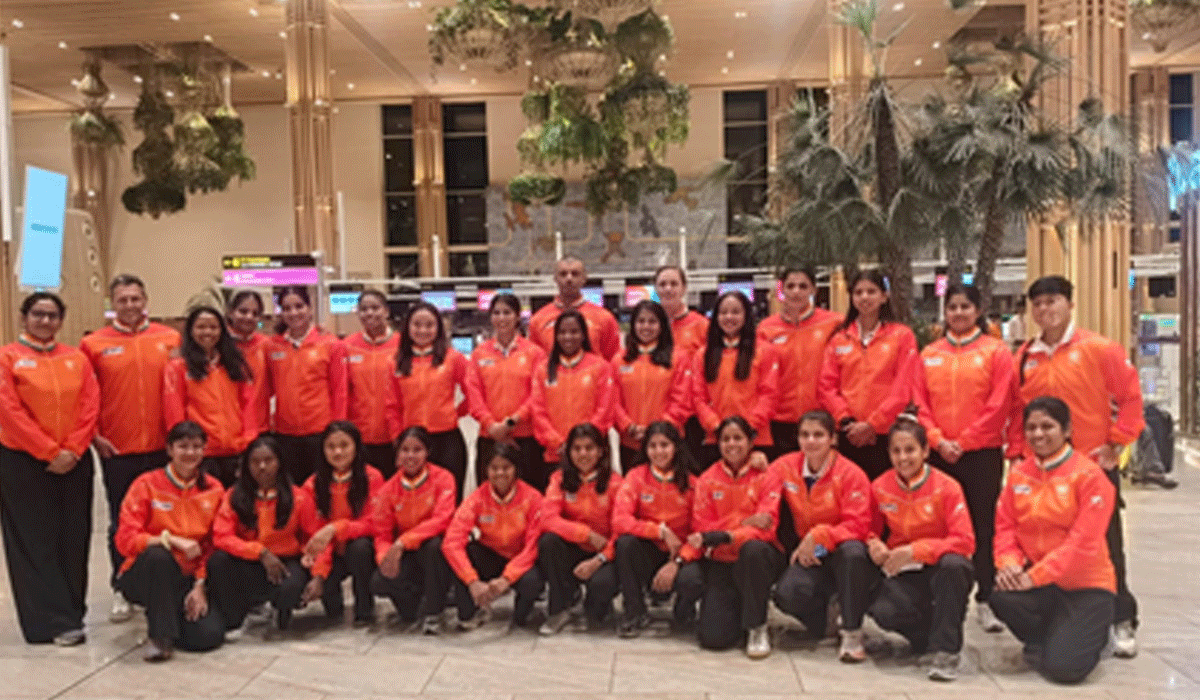 Indian women's hockey team heads to Europe for FIH World Cup