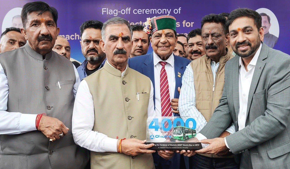 Olectra becomes first in India to deploy 4,000 electric buses
