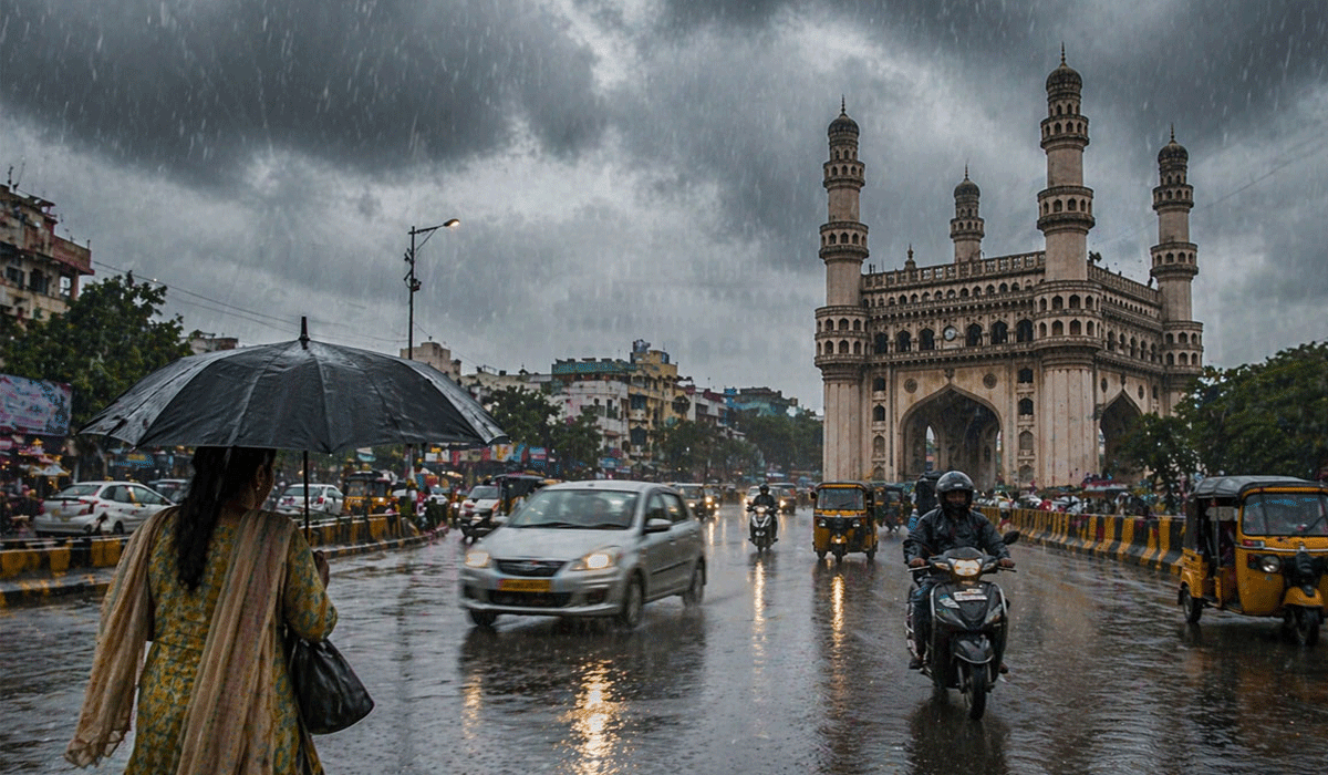 Heavy Rains Continue to Lash Hyderabad; Orange Alert Issued
