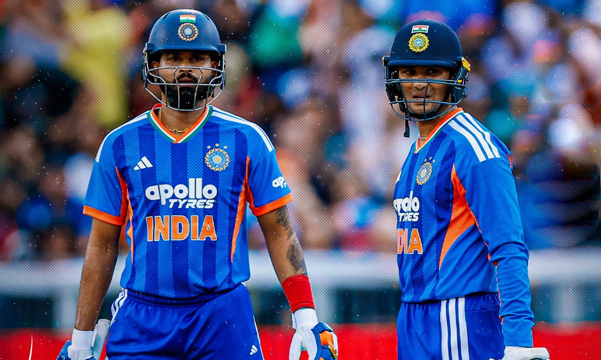 India vs England 1st T20I: Shreyas Iyer, Abhishek Sharma Hit Fifties as India Post 189/7 at Chester-le-Street