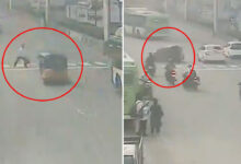 60-Year-Old Man Killed After Speeding Autorickshaw Hits Him Near Hydernagar, CCTV Captures Incident
